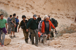 פטר בחילוץ מנחל ורדית דצמבר 2007
