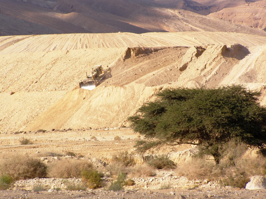 מחצבת פוספטים בנחל צין 