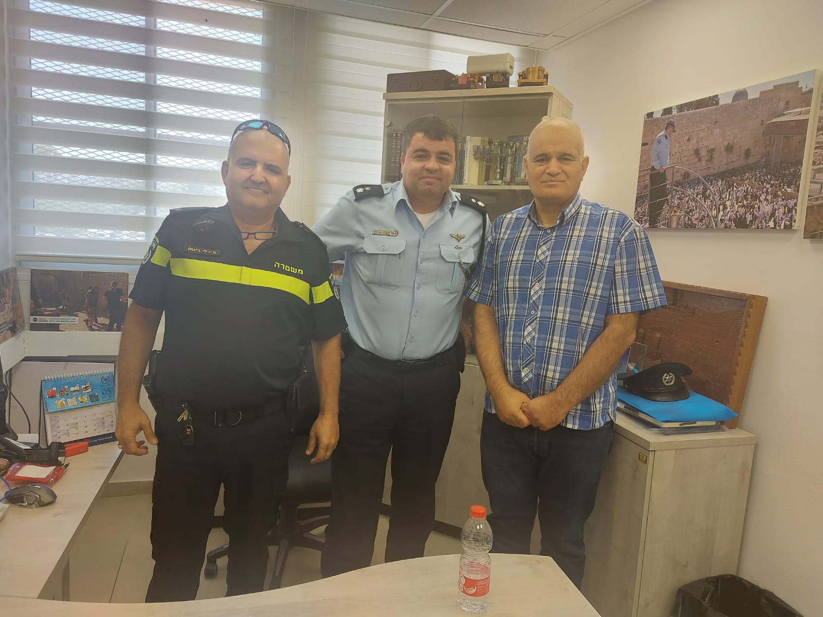פגישה במשטרת דימונה