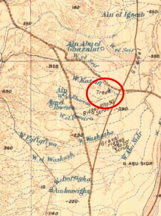 Newcombe map 1913